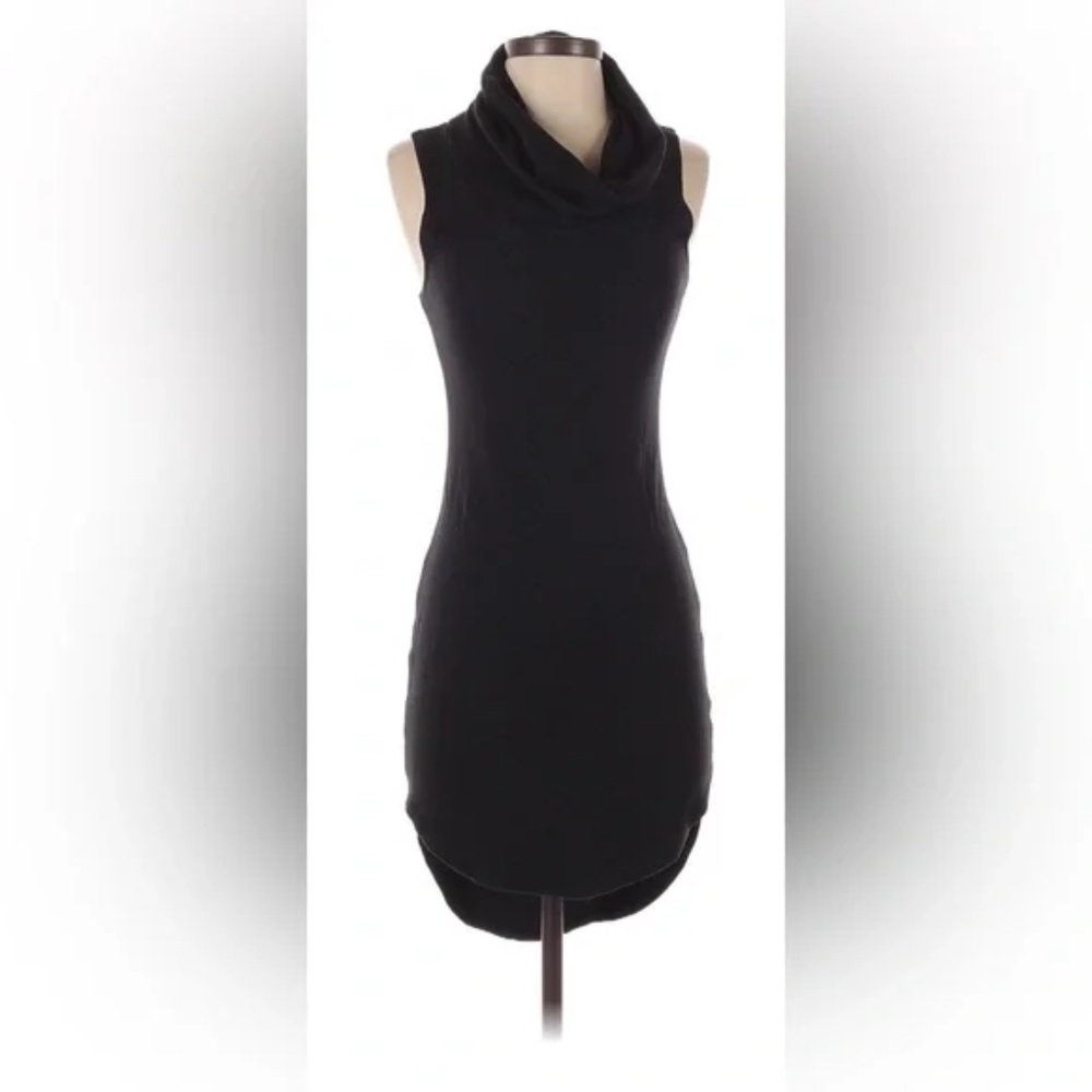 Madison & Berkeley Cowl Neck Hi-Low Dress